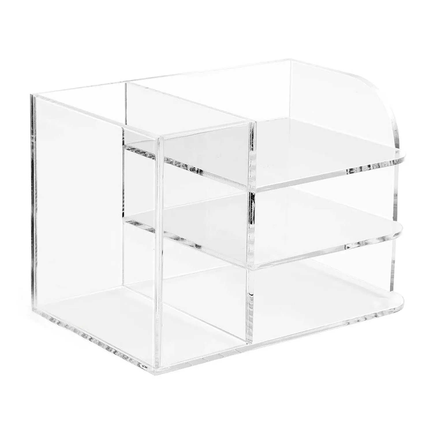 Acrylic Desk Storage Organizer - Clear image