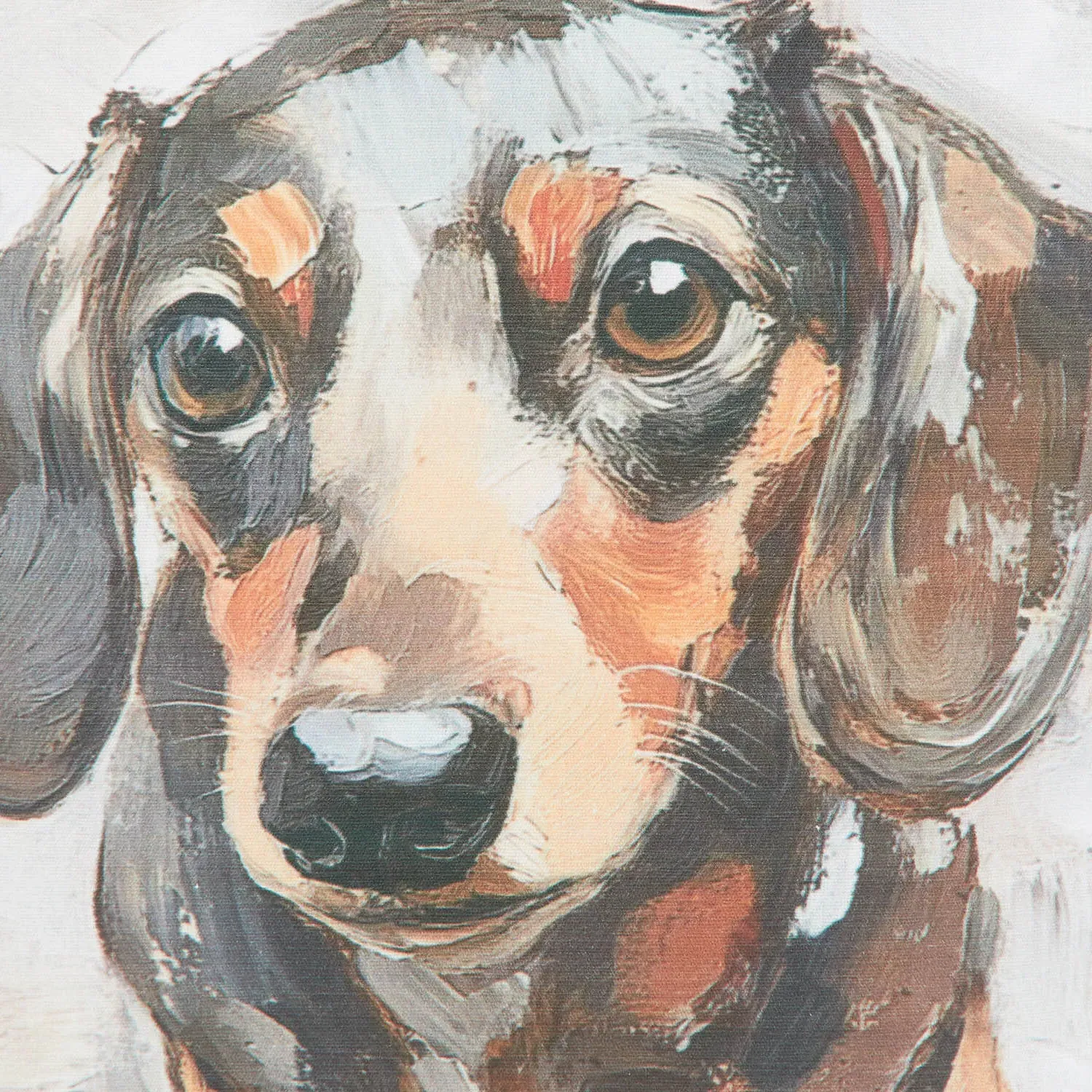 Ada Ingram Dachshund Cushion - Multicolour