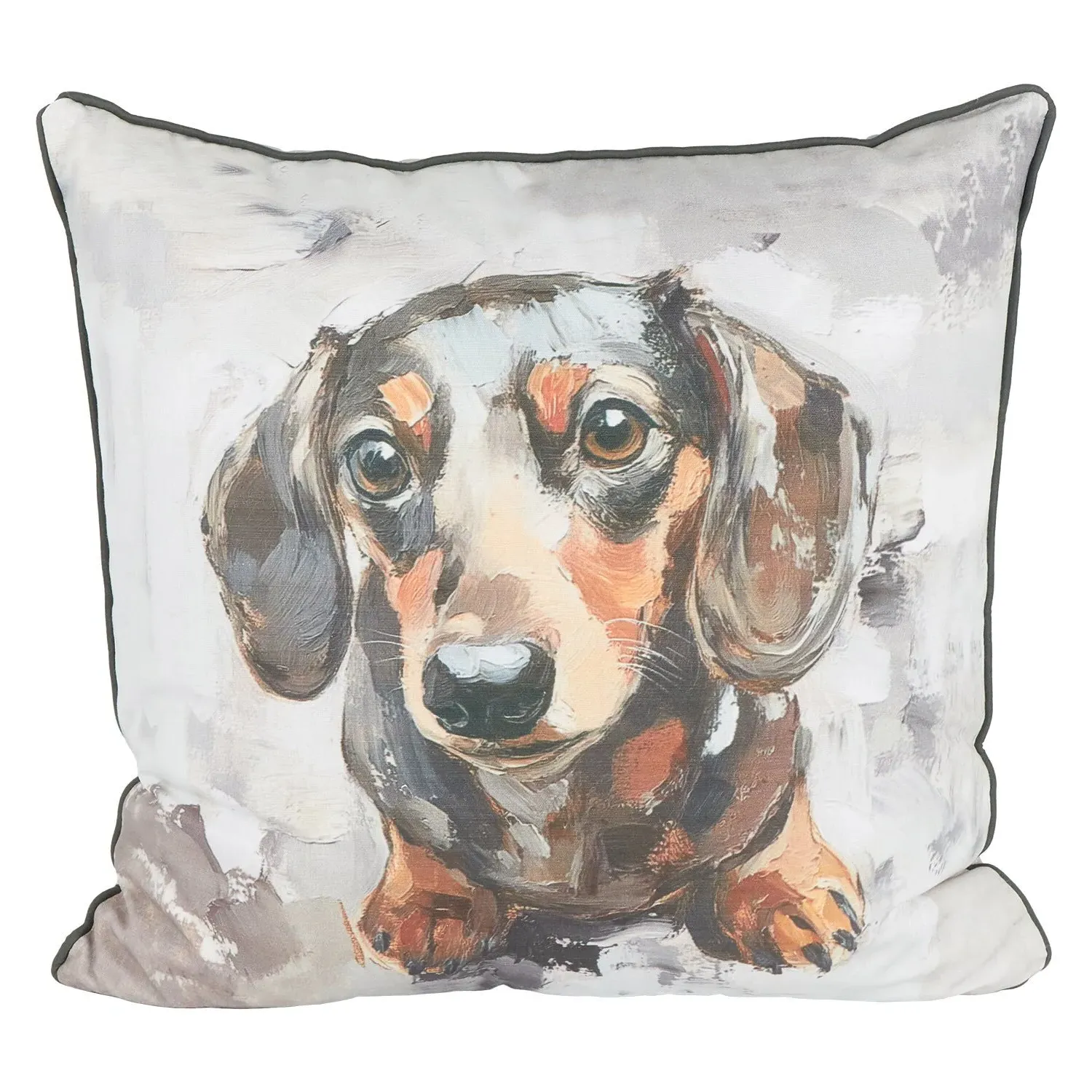 Ada Ingram Dachshund Cushion - Multicolour