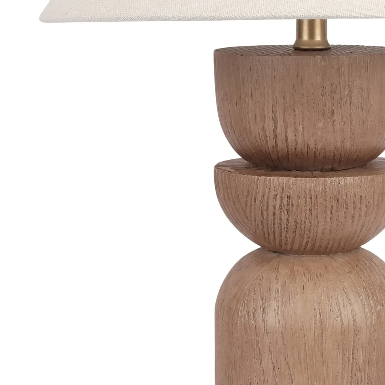 Adeal Wood Effect Table Lamp - Natural, Wood