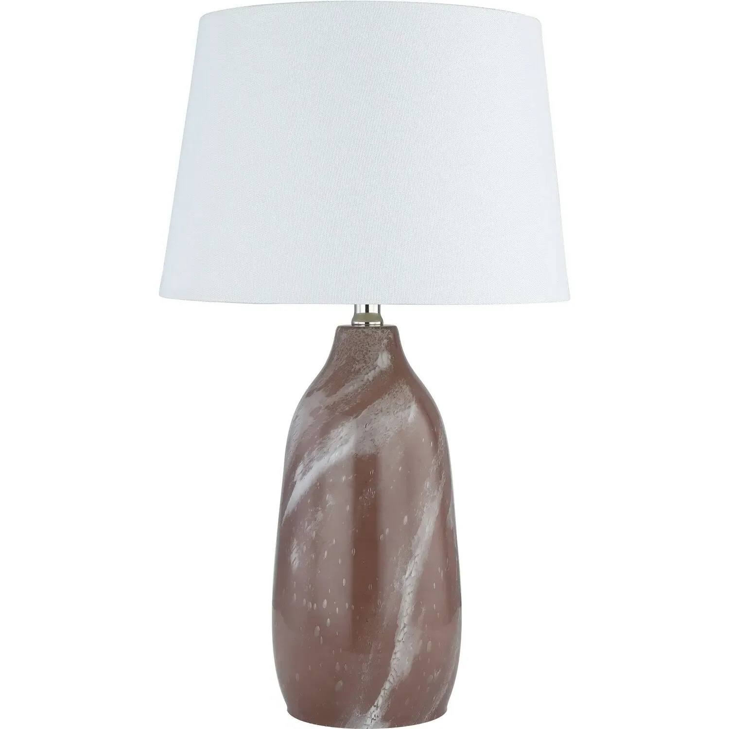 Adeline Table Lamp - Blush, Marble image