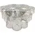 Adilah Flower-Shaped Lamp Shade - Silver