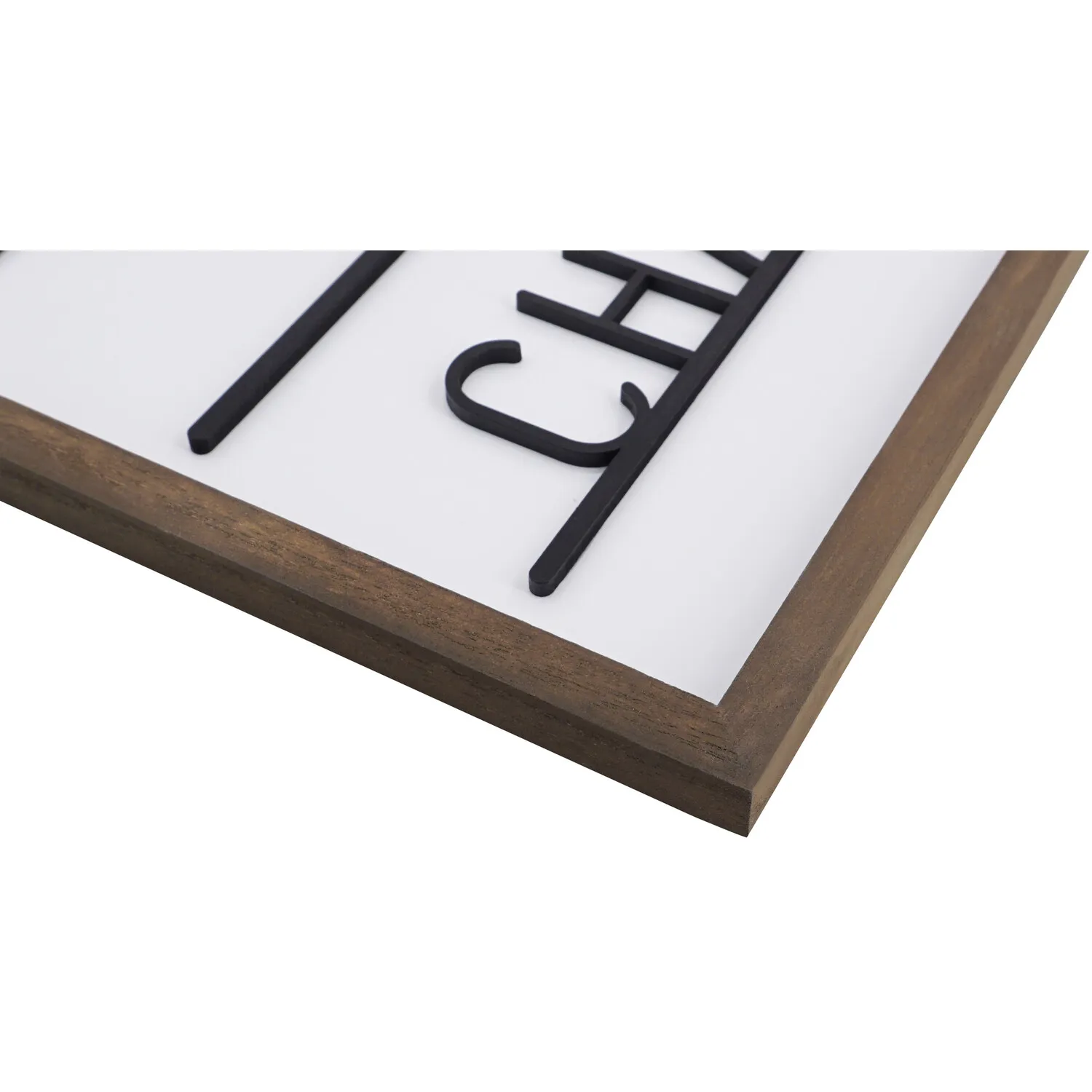 Adore The Chaos Framed Plaque