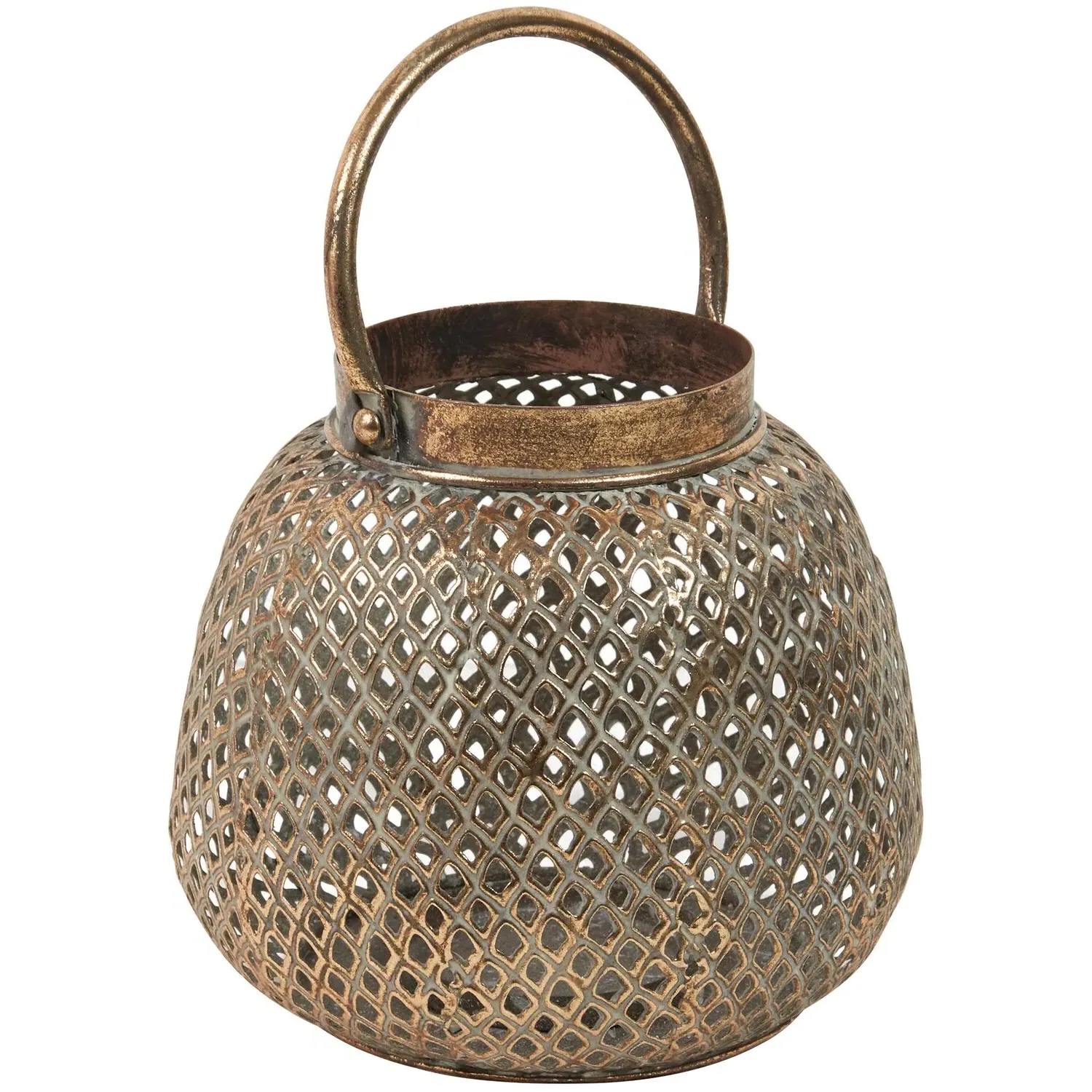 Aesha Lantern - Gold