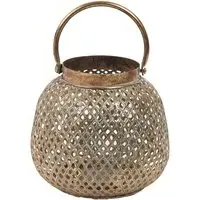 Aesha Lantern - Gold