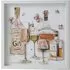 Afternoon Tipple Framed 3D Art - White