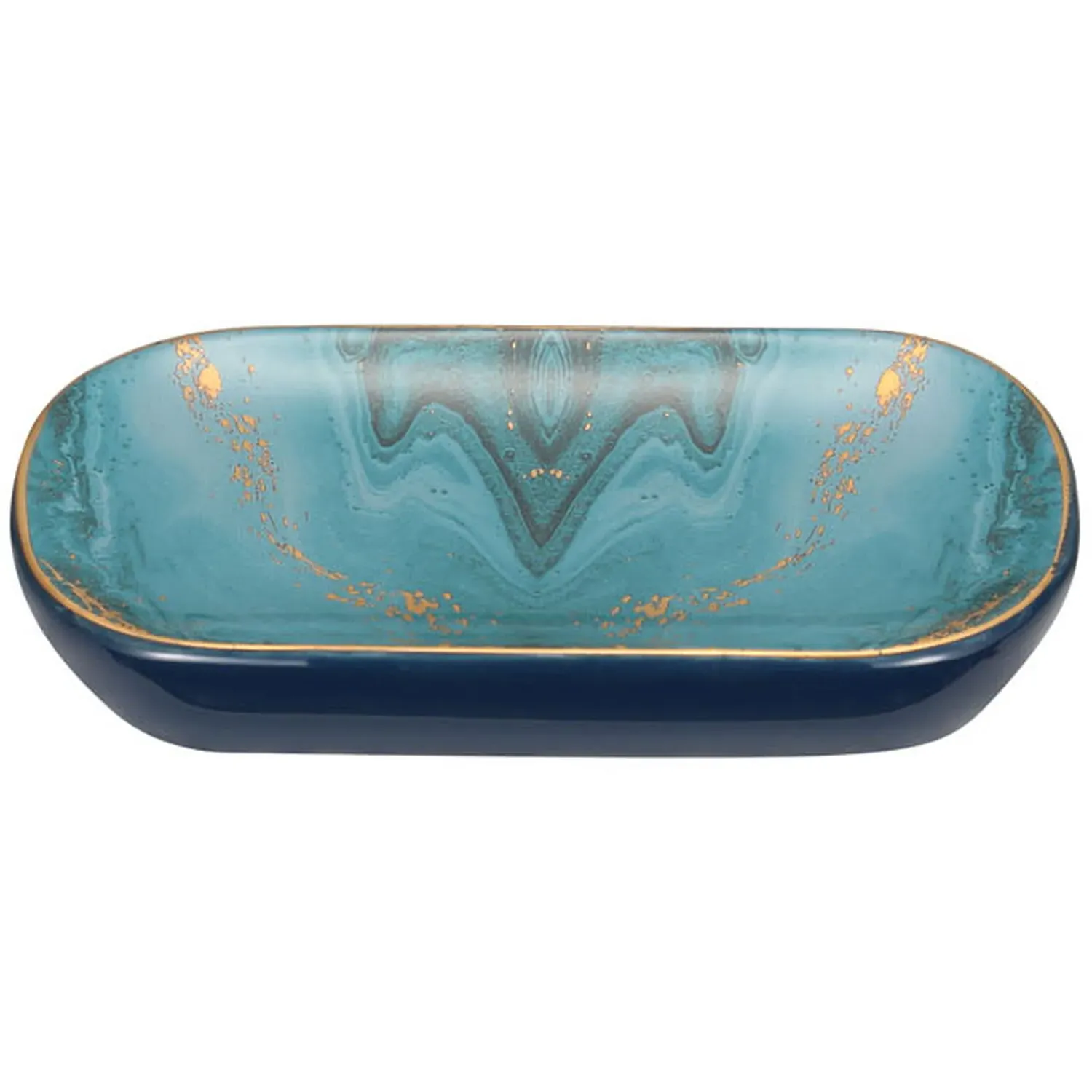 Agate Soap Dish - Turquoise image