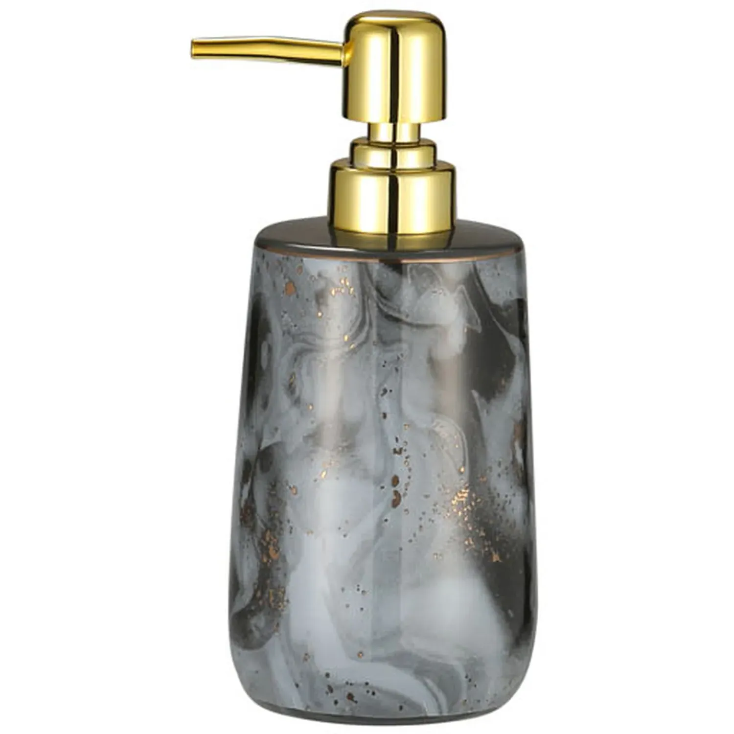 Agate Soap Dispenser - Grey, Stoneware