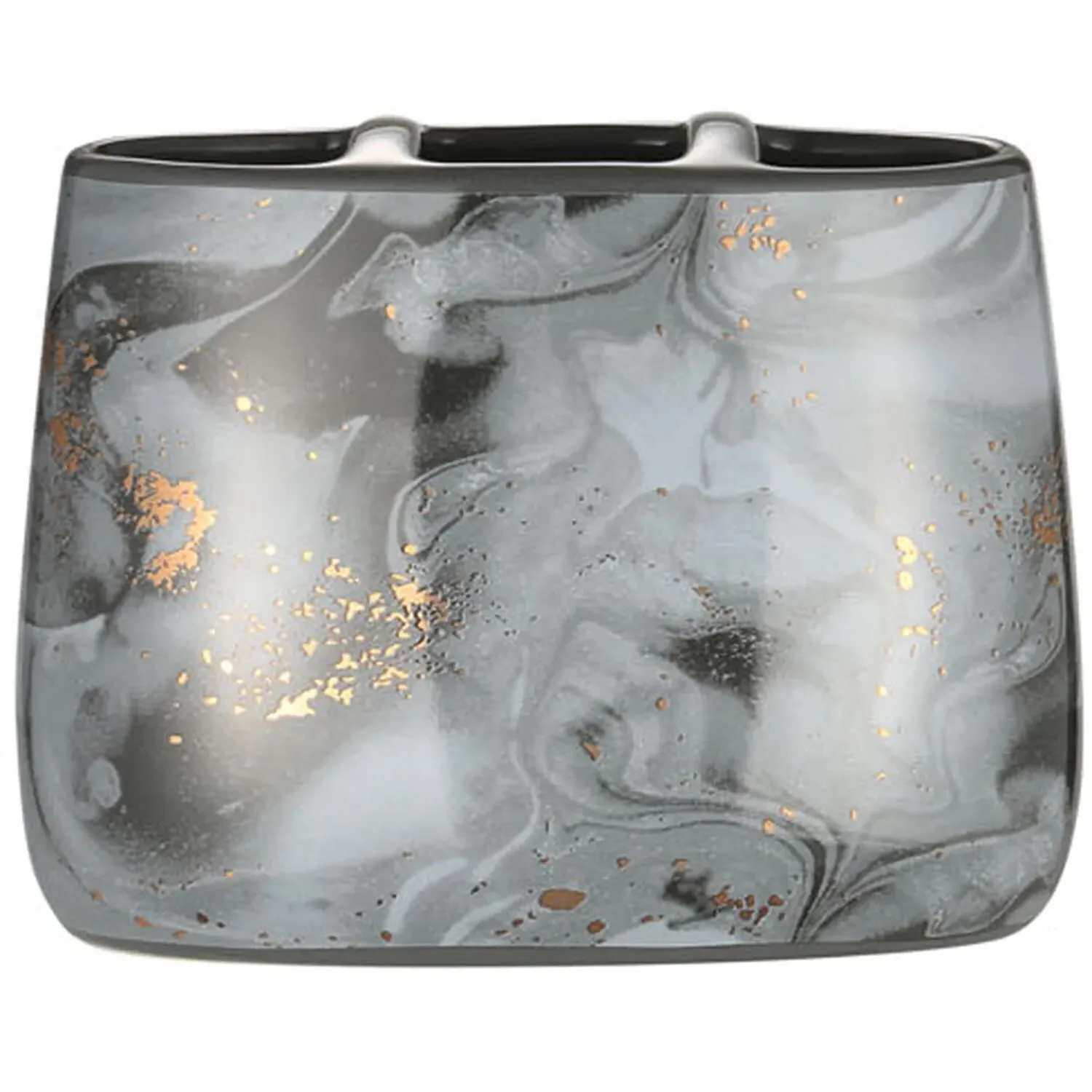 Agate Toothbrush Holder - Grey, Stoneware