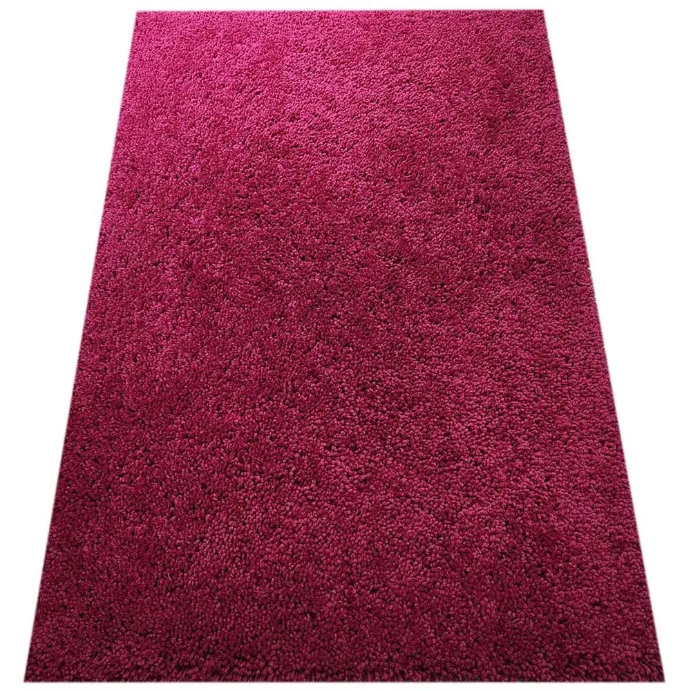 Alaska Shaggy Rug 120cm - Fuschia