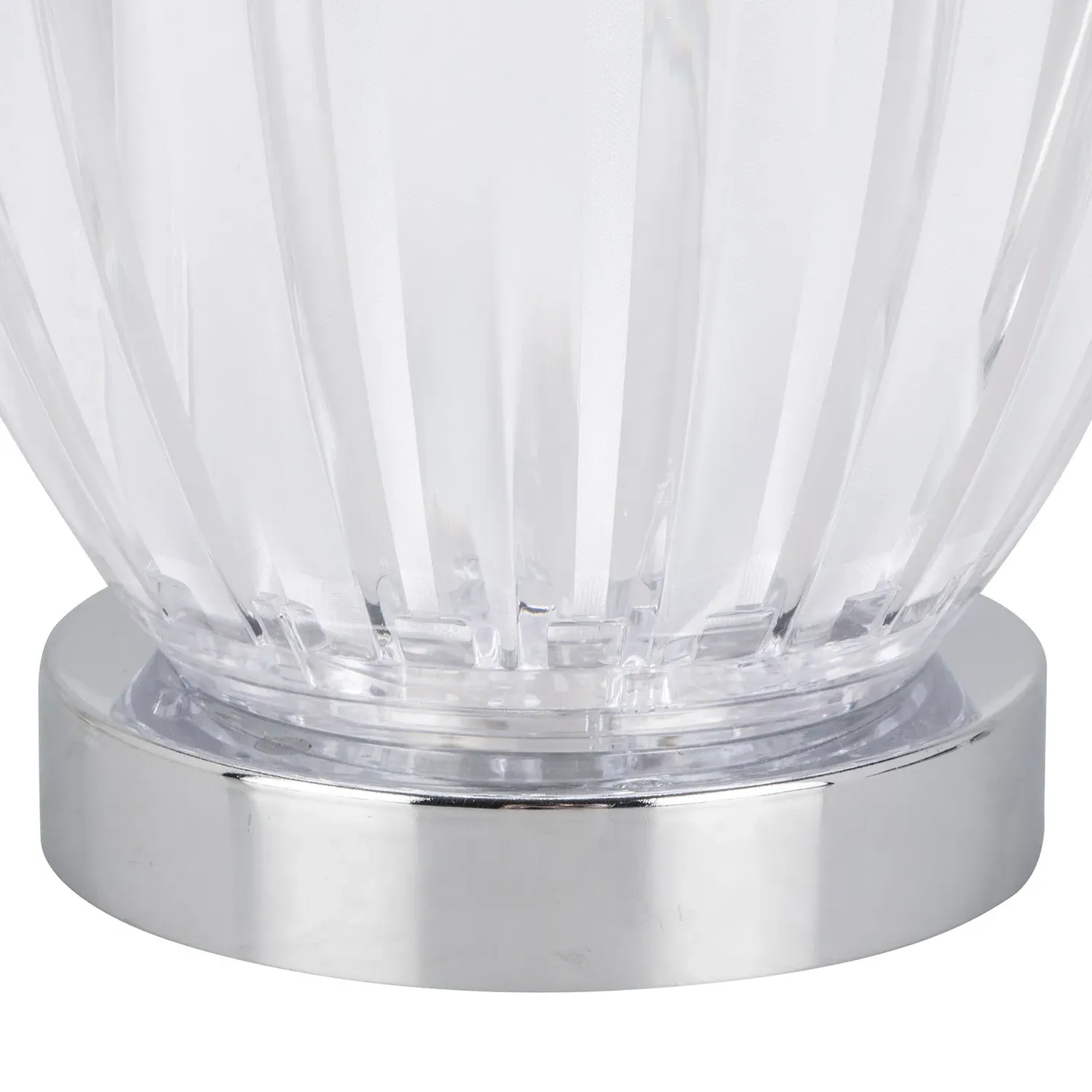 Alayna Table Lamp - Clear, Acrylic