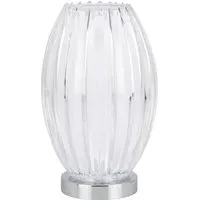 Alayna Table Lamp - Clear, Acrylic