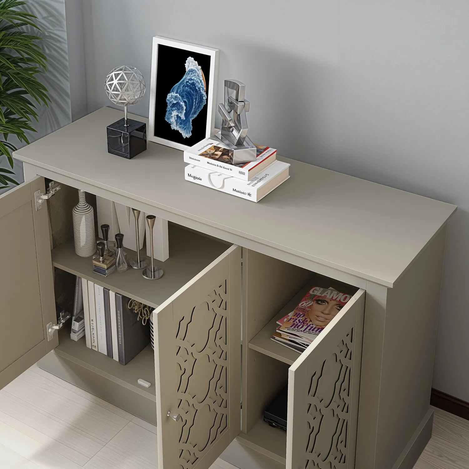 Alessia Sideboard - Light Grey