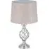 Alessia Twist Table Lamp - Chrome