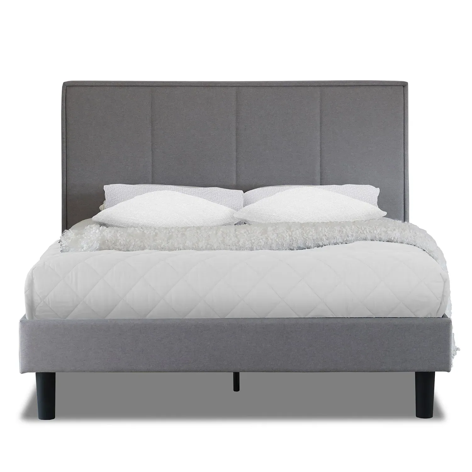 Alex Single Bed In A Box - Grey