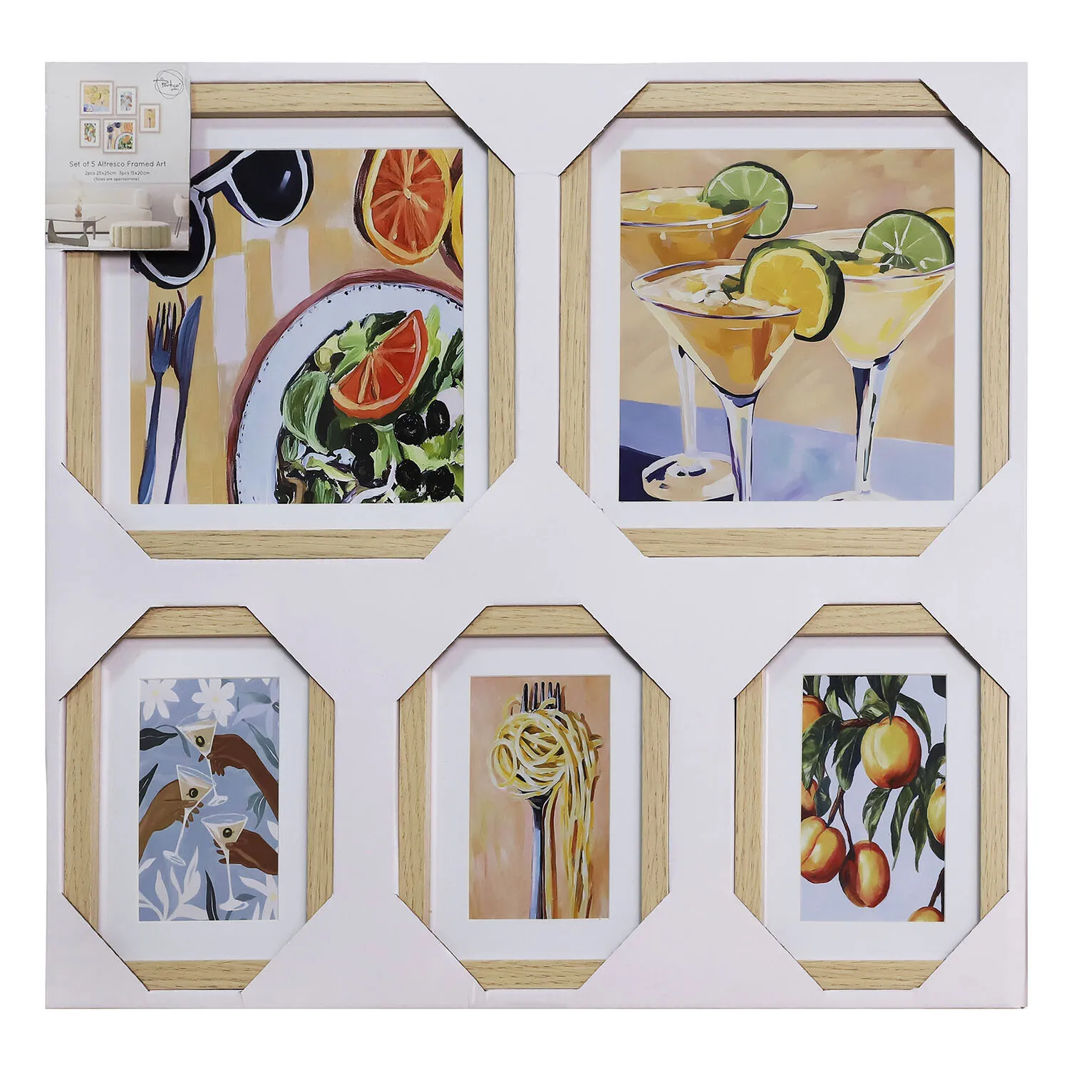 Alfresco 5-Piece Framed Art Set image