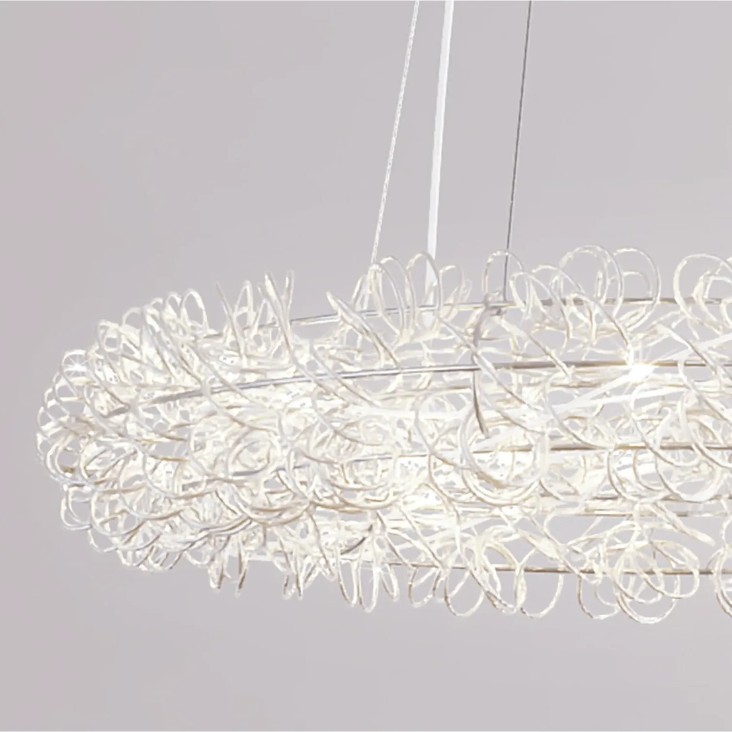 Alice LED Ceiling Fitting - Silver