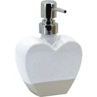 Alpine Heart Soap Dispenser - White