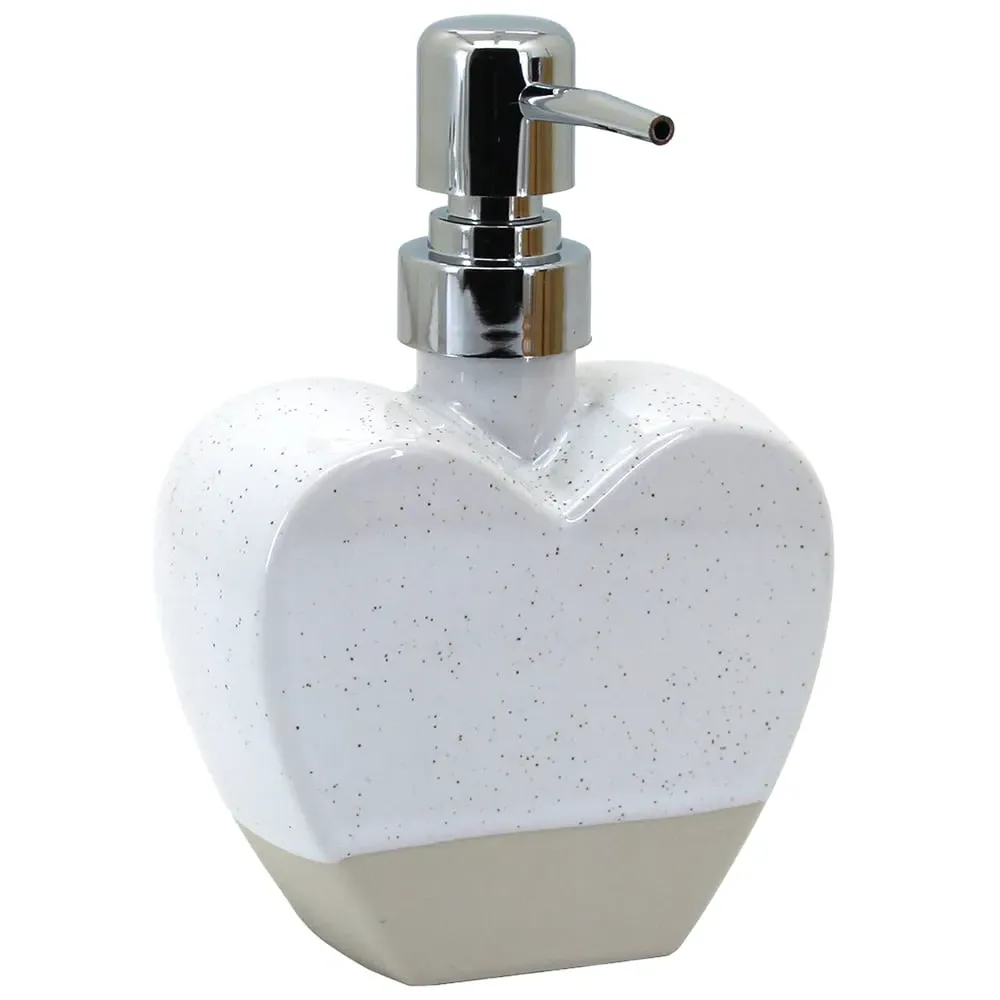Alpine Heart Soap Dispenser - White image