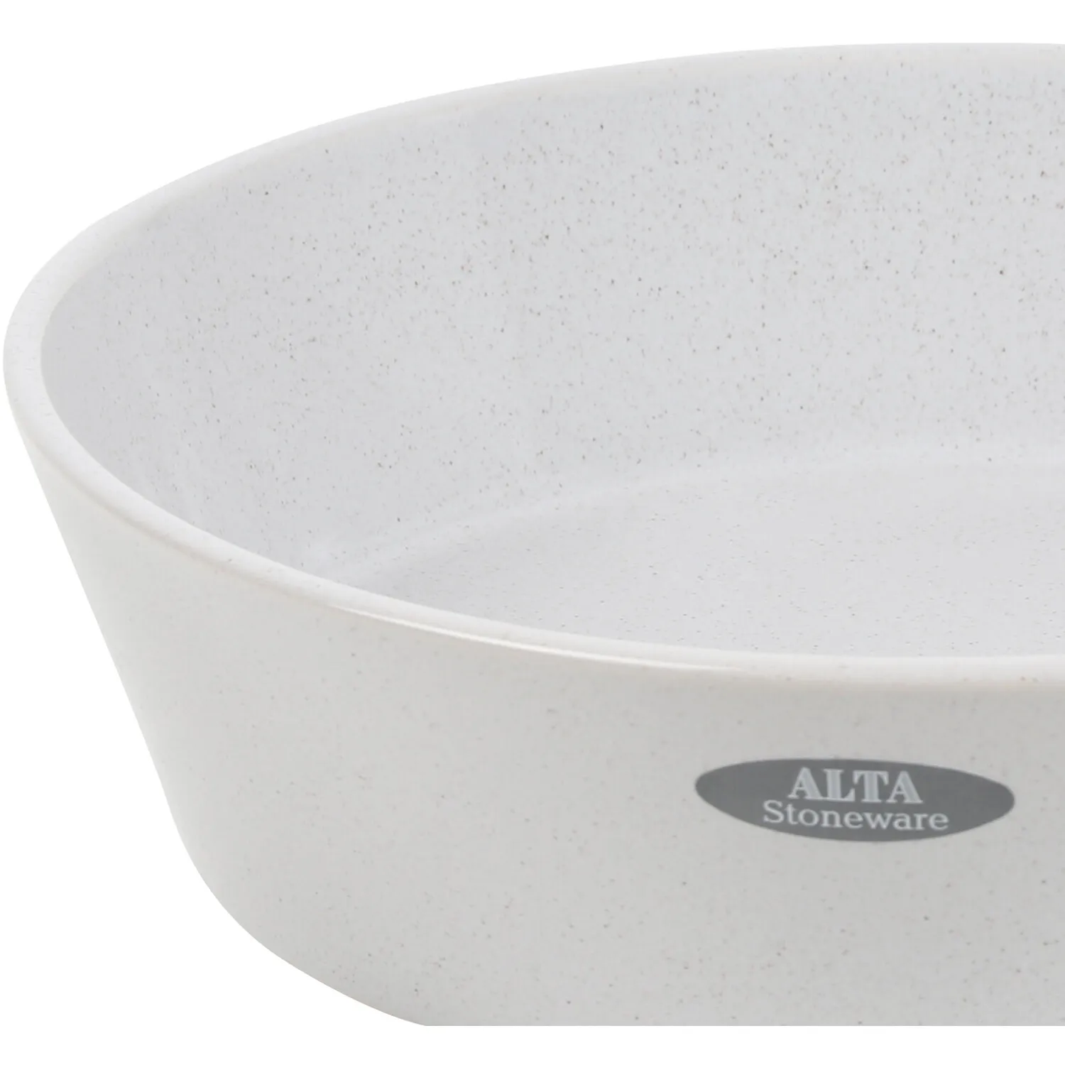 Alta 9 Inch Serving Bowl - White