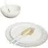 Amalfi 12 Piece Dinner Set - White, Porcelain