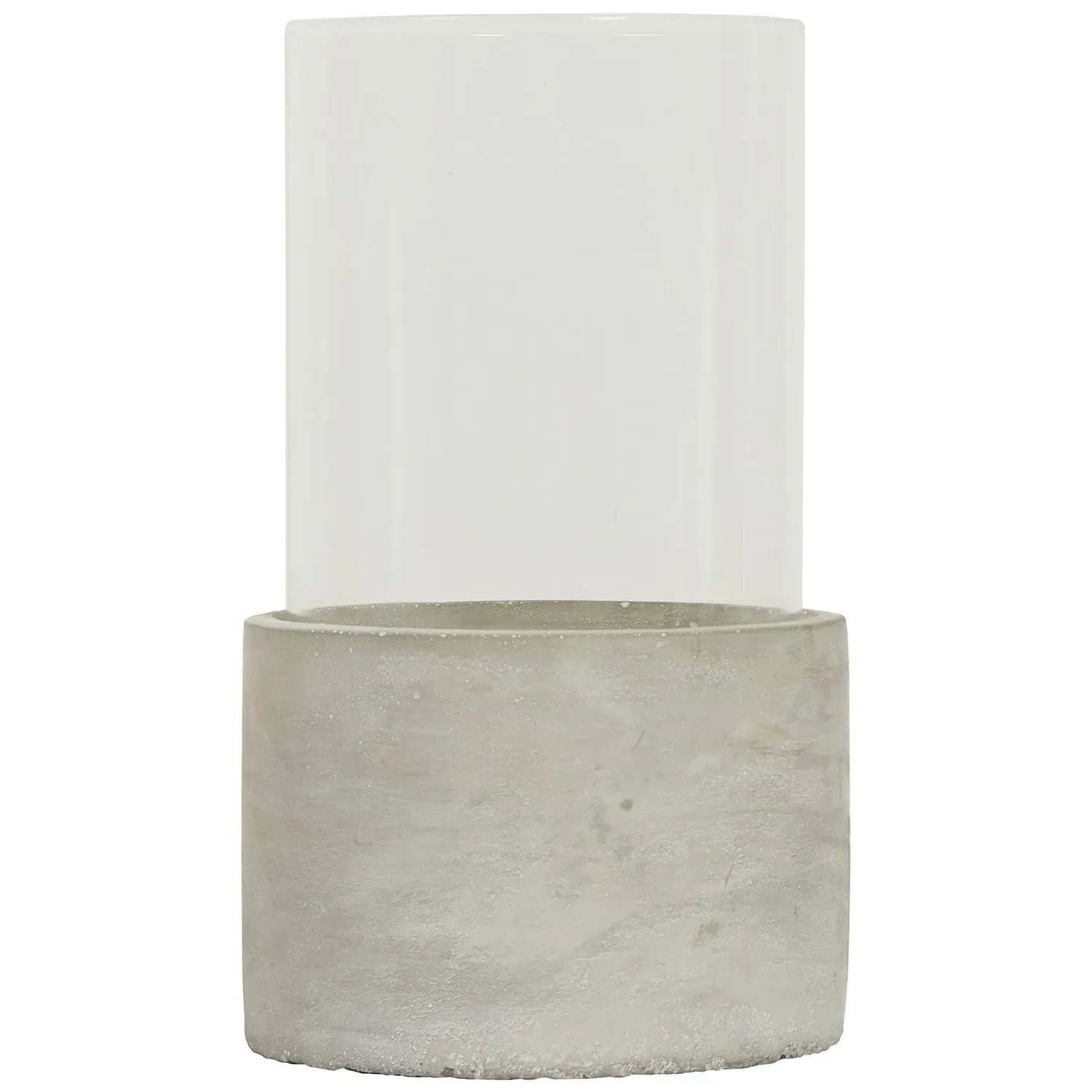 Amalie Hurricane Candle Holder - Cement image