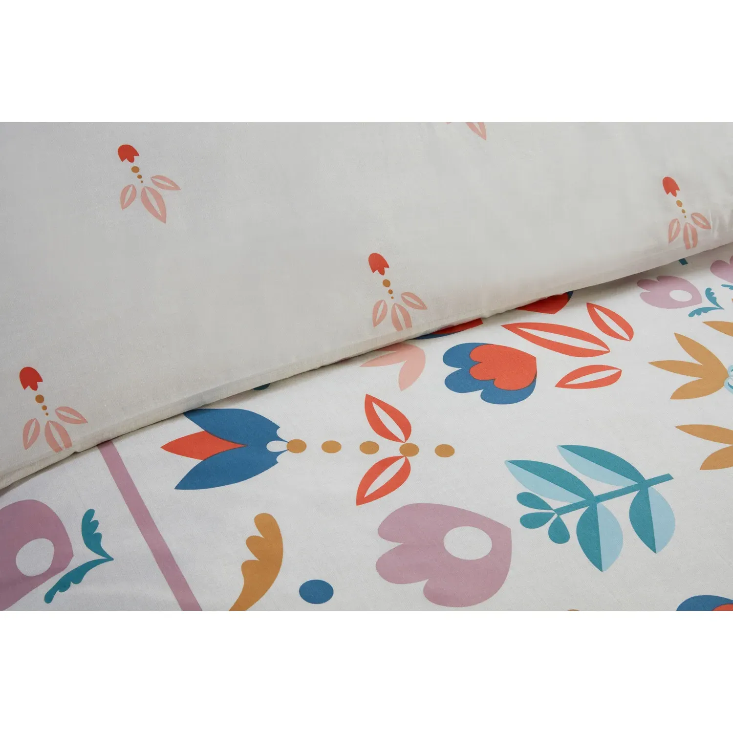 Amari Floral Super King Duvet Cover and Pillowcase Set