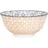 Amari Medium Bowl - Orange & Navy, Stoneware