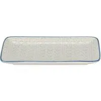 Amari Serving Plate - Green, Blue