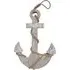 Anchor Ornament with White-Wash Effect