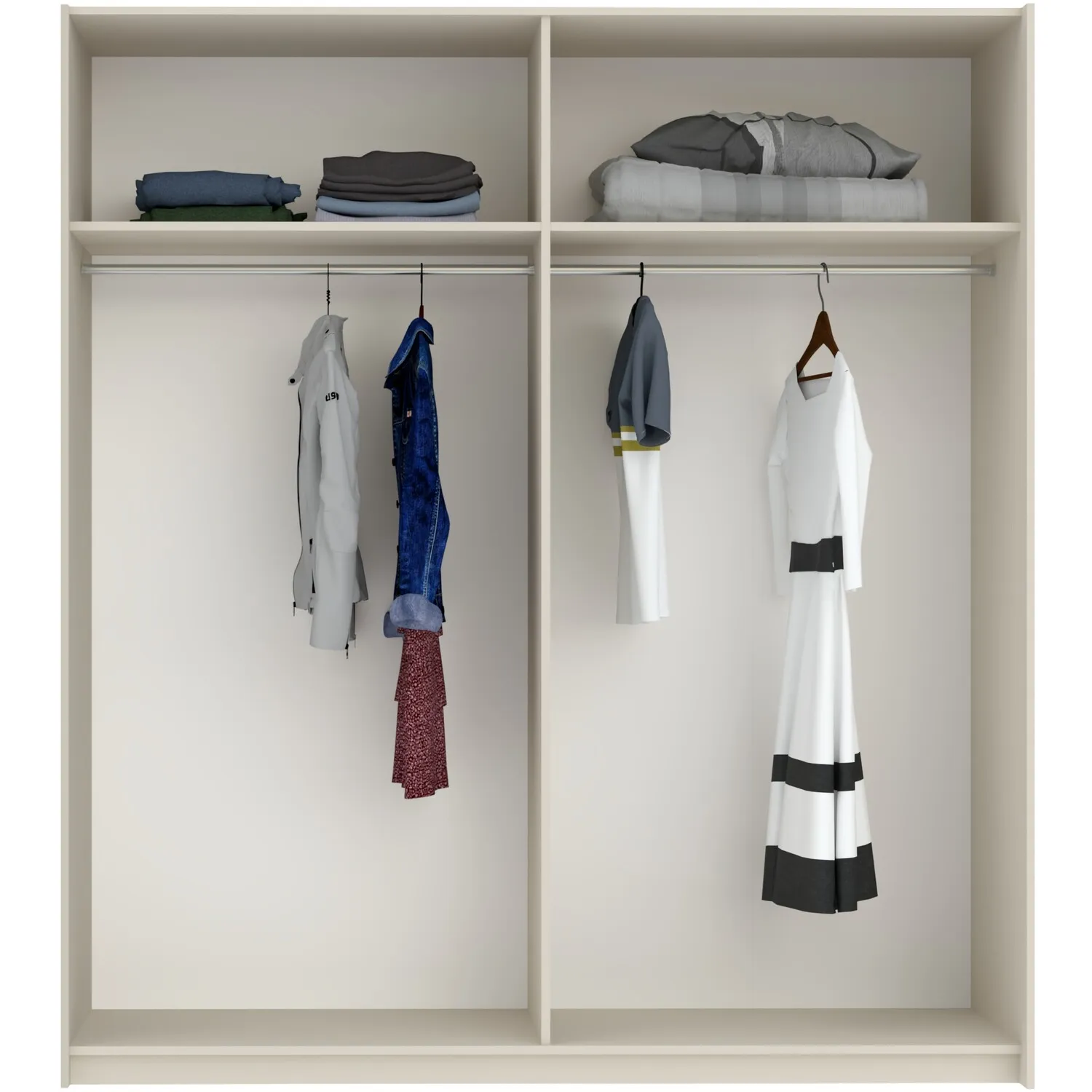 Andora Large Sliding Wardrobe - Anthracite