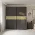 Andora Large Sliding Wardrobe - Anthracite, Cream