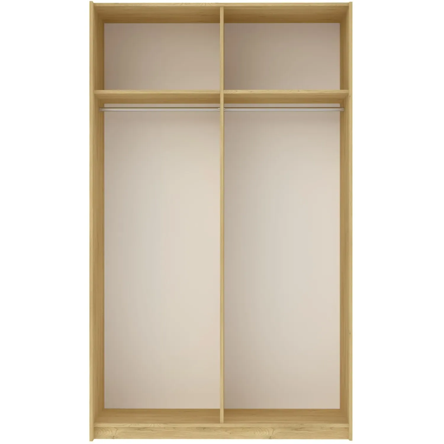 Andora Midi Sliding Wardrobe - Cream, Anthracite