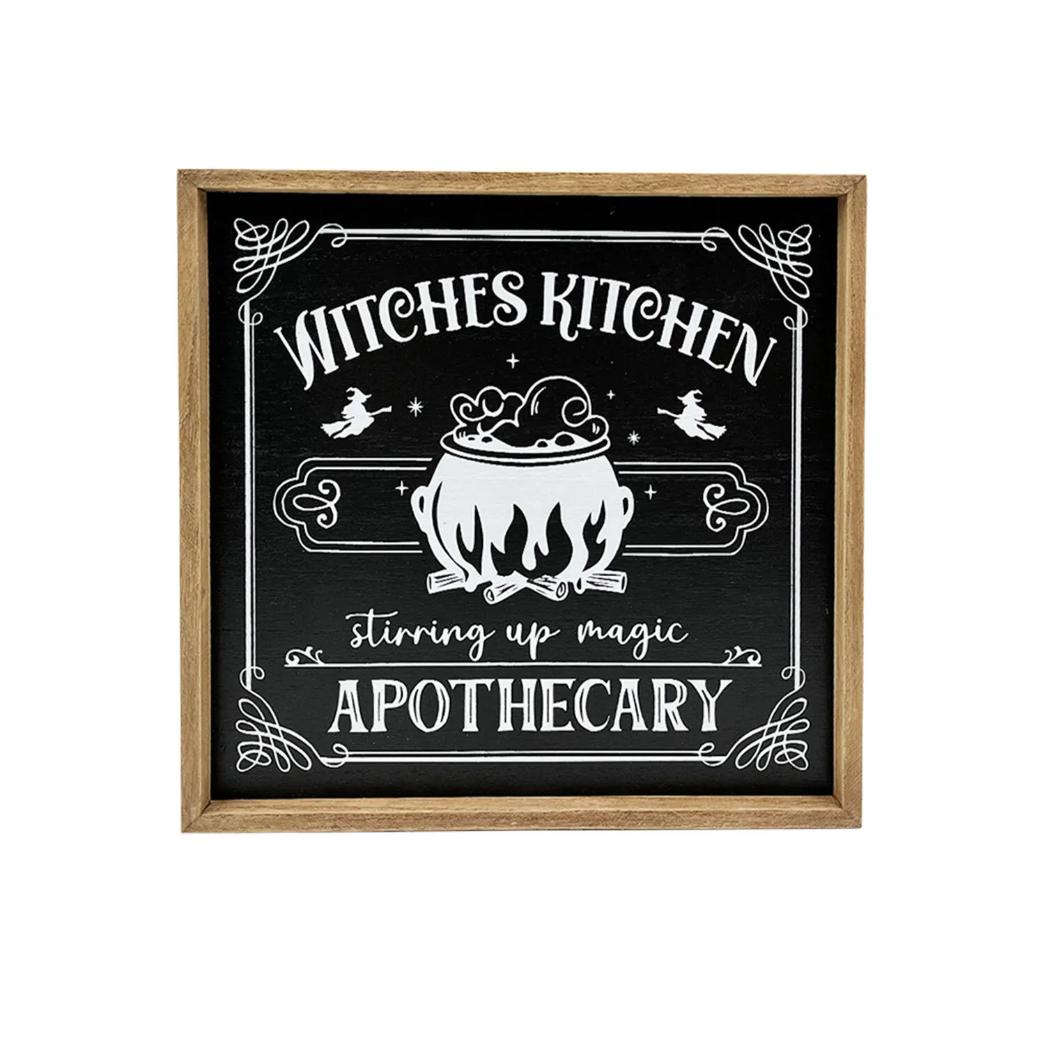 Apothecary Framed Plaque - Multicolour
