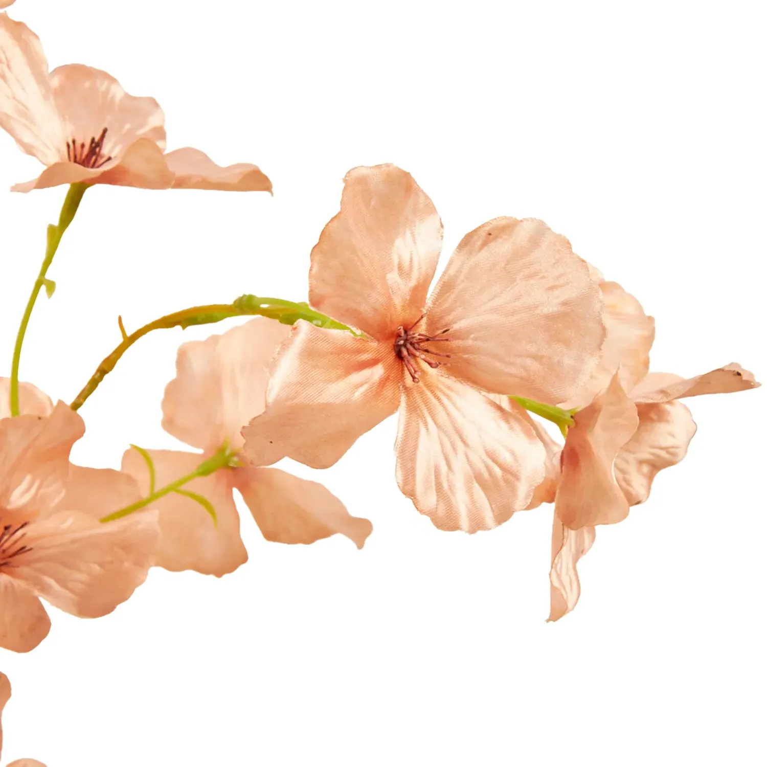 Apple Blossom Artificial Stem - Pink