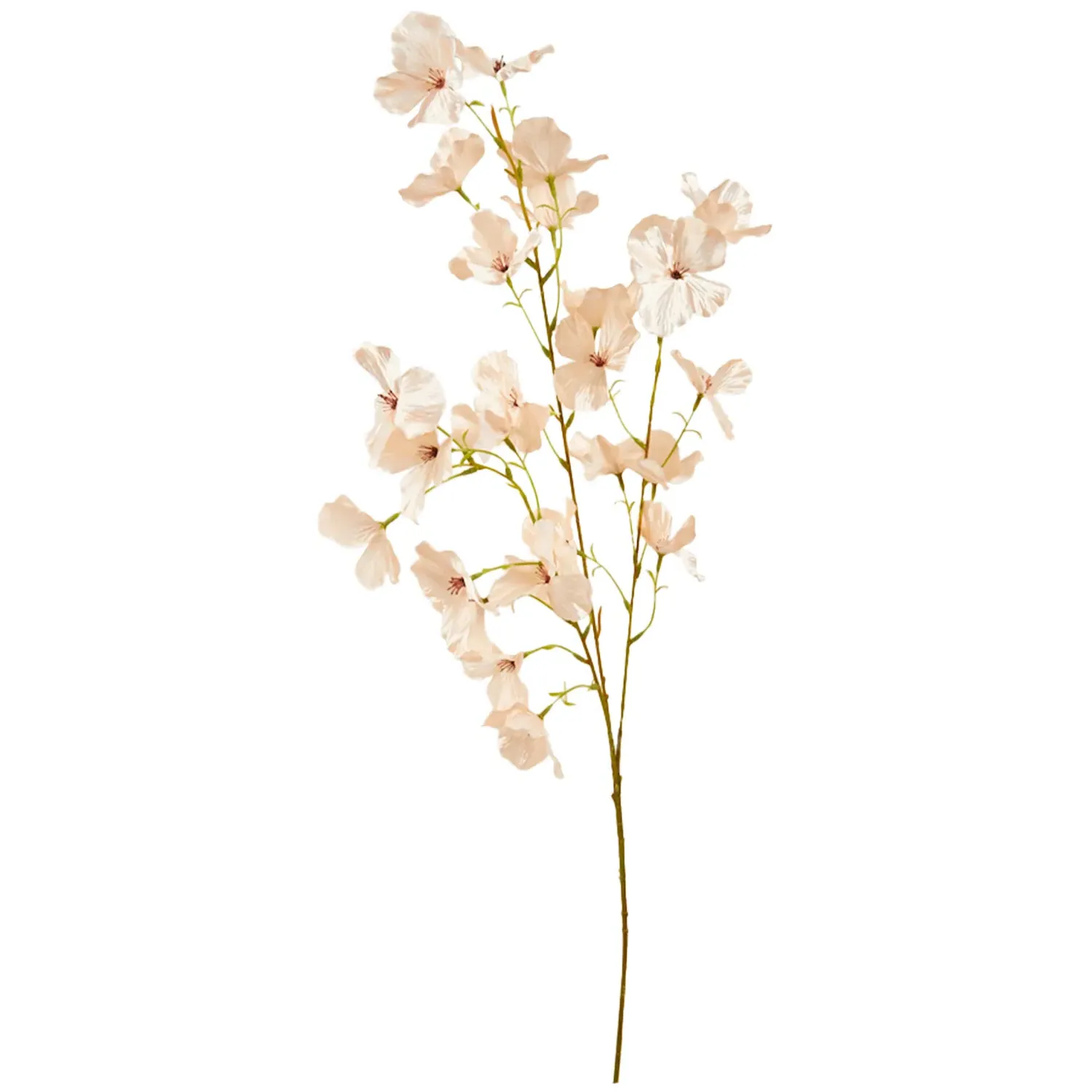Apple Blossom Artificial Stem - Pink