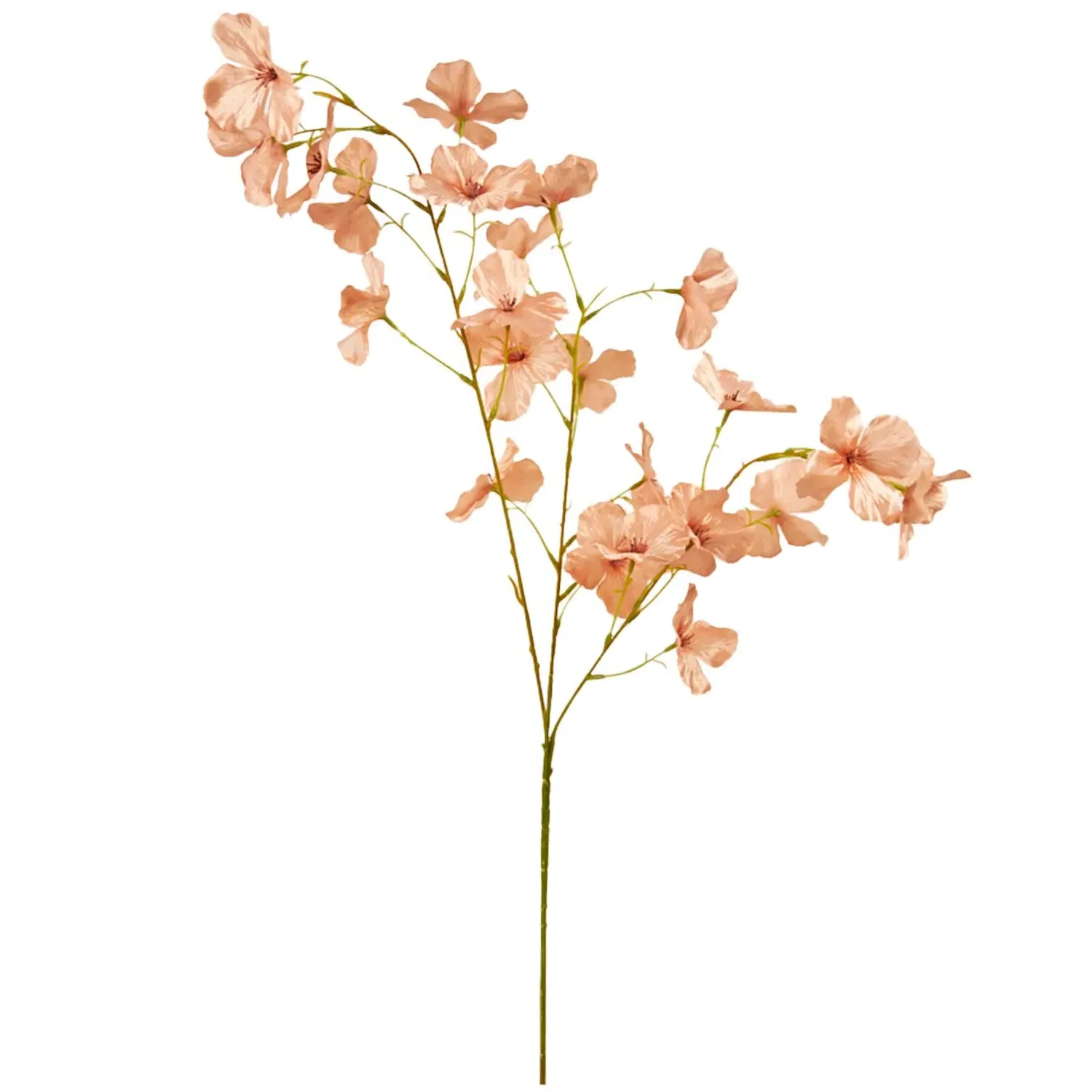 Apple Blossom Artificial Stem - Pink image