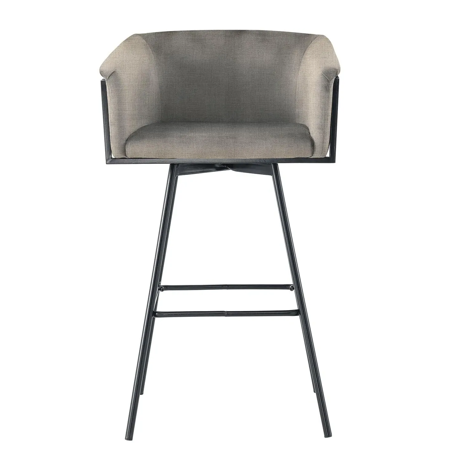 Arabella Swivel Barstool - Grey