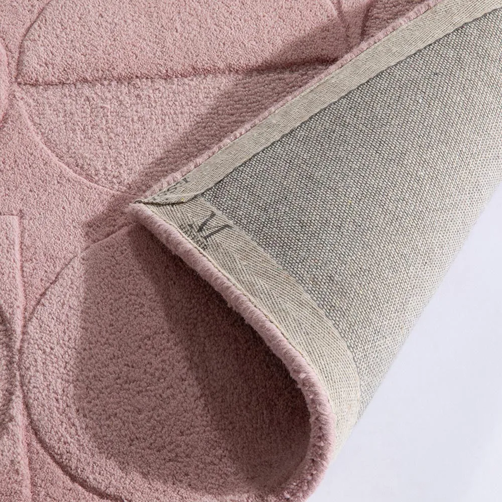 Arabella Wool Rug - Mauve