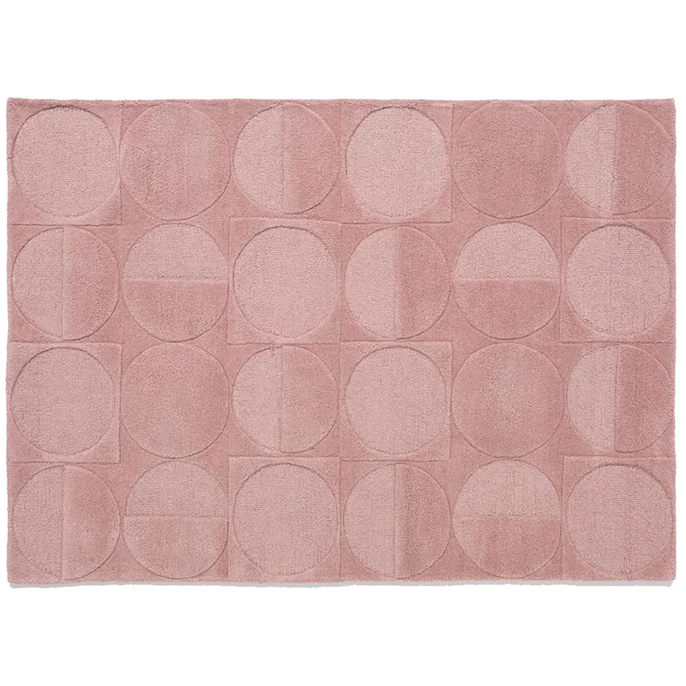Arabella Wool Rug - Mauve