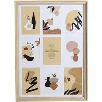 Arbury 9 Aperture Collage Frame - Multicolour