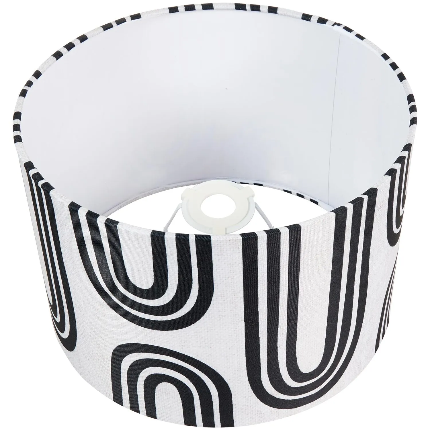 Arch Pattern Lamp Shade - White