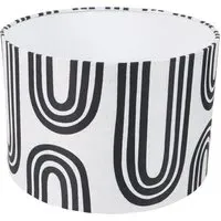 Arch Pattern Lamp Shade - White