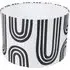 Arch Pattern Lamp Shade - White