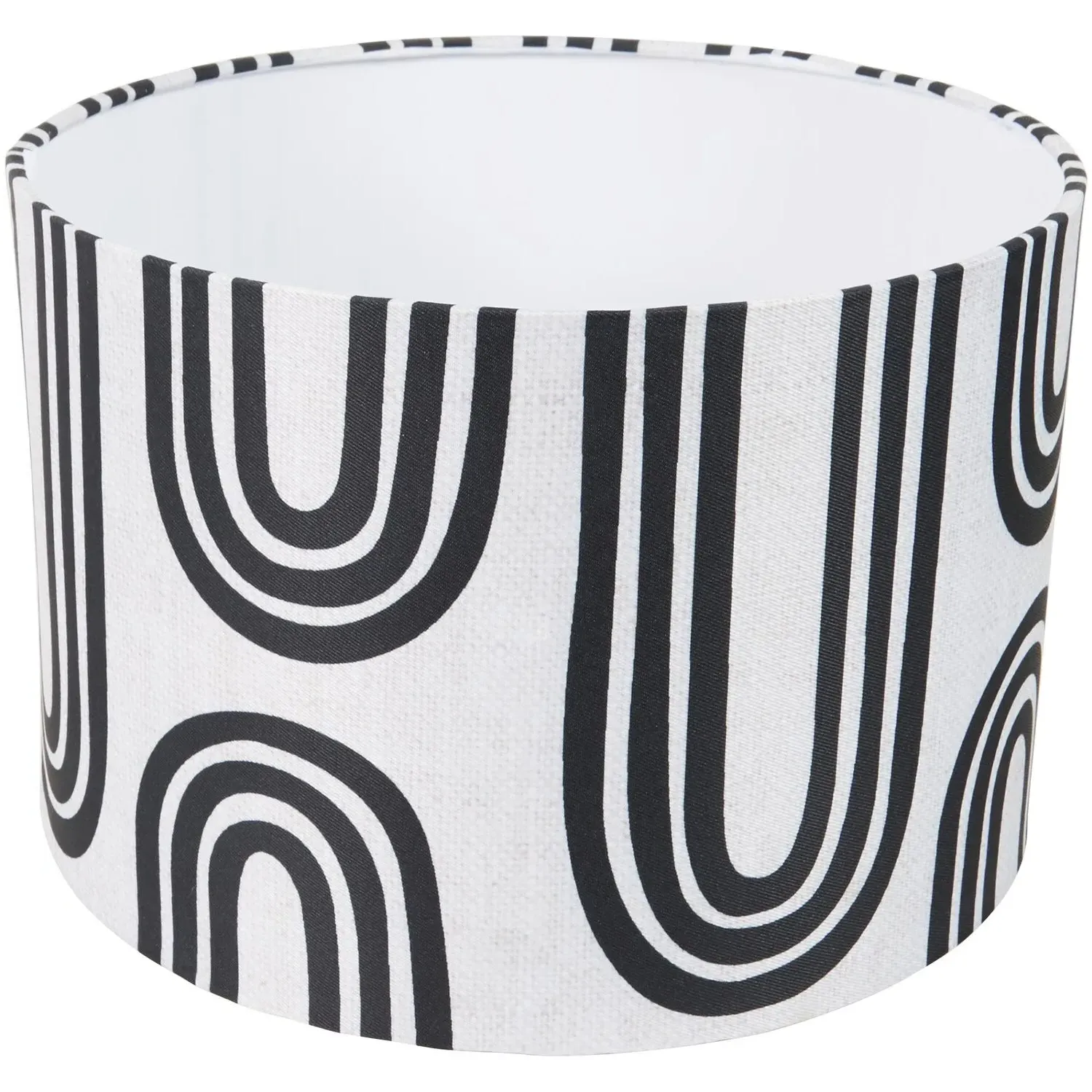 Arch Pattern Lamp Shade - White image