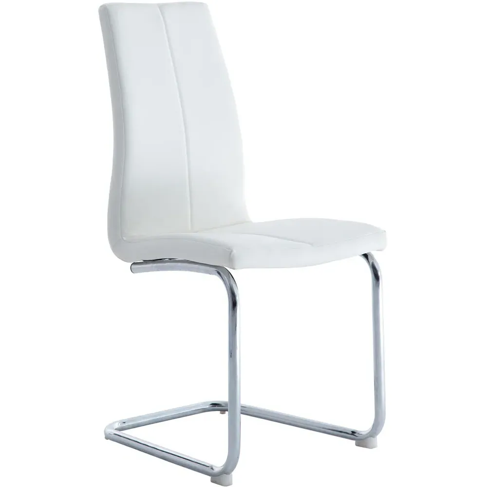 Arendelle Swing Leg Chairs - White