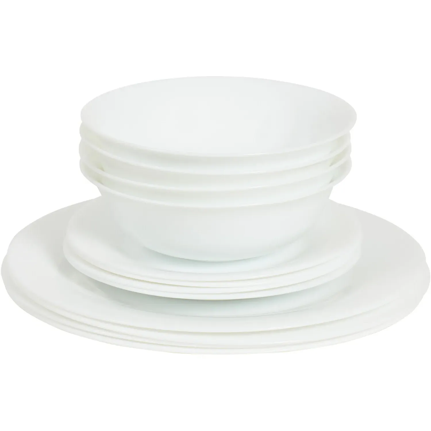 Aria 12 Piece Dinner Set - White