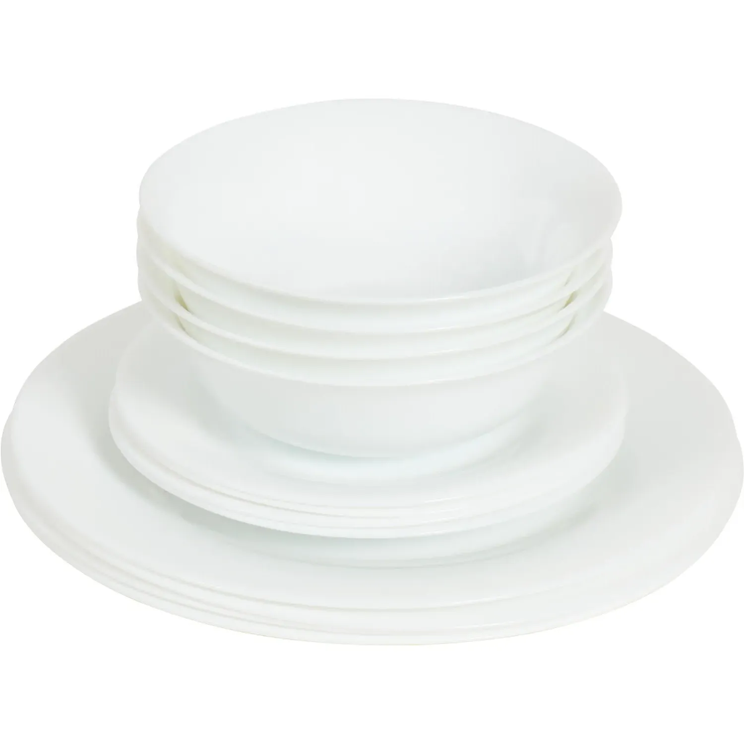 Aria 12 Piece Dinner Set - White