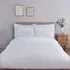 Ariah Embroidered Double Duvet Set - White