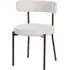 Ariana Chairs - White, Boucle